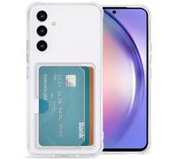 IMOSHION Softcase Backcover con portacarte 3.0 COVER per Samsung Samsung Galaxy A54 (5G), Trasparente