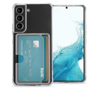 IMOSHION Softcase Backcover con portacarte 3.0 Cover per Samsung Samsung Galaxy S22, Trasparente