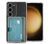 IMOSHION Softcase Backcover con portacarte 3.0 COVER per Samsung Samsung Galaxy S23, Trasparente