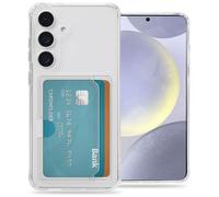 IMOSHION Softcase Backcover con portacarte 3.0 COVER per Samsung Samsung Galaxy S25 Plus, Trasparente