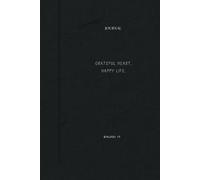 Softcover Lined Journal Notebook (Black), 150 Pages, Medium 6 inches x 9 inches - A Journal for Writing with Positive Affirmations and Beautifully Decorated Pages