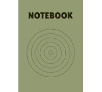 Softcover notebook with lines for taking notes. Popular for high school.: Size 8.27" x 11.69" 120 Page. Easy to carry, not too big or thick.