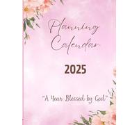Softcover Planner 2025 - Weekly & monthly organizer for a productive, focused and blessed year: Manual agenda easy to handle and carry to different places to keep time management up to date