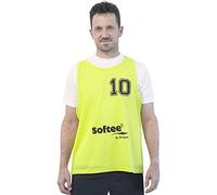 Softee Numbered 16-20 Training Bib 5 Units Giallo Senior Uomo