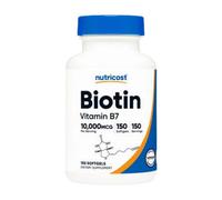 Softgel Di Biotina 150 Contenitori 10000 Mcg Di Nutricost