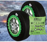 SOFTGRIP, Calze da Neve in Tessuto Antiscivolo, Omologate Europa EN 16662-1