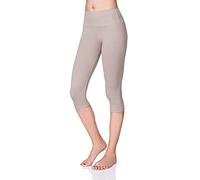 SOFTSAIL Delle Donne A Vita Alta 3/4 di Lunghezza Pancia Pannello di Controllo delle Ghette Classico Casual Stretch Traspirante delle Signore del Cotone Pantaloni LWP34