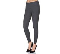 SOFTSAIL Leggings da donna classici leggings da donna in cotone pantaloni da yoga pantaloni elastici vita media leggings lunghi da donna leggings per passeggiate sport moda, Grafite, M