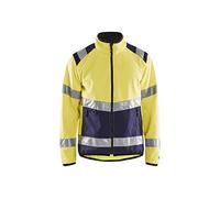 Softshelljacke blaklaeder ad alta classe 2, taglia xl, colore: giallo/blu marino, 1 pezzi, 487725163389 X L