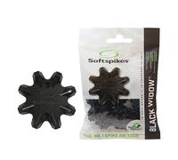 SoftSpikes Black Widow Fast Twist, Picchi da Golf Unisex Adulto, Multicolore, 16 Pezzi