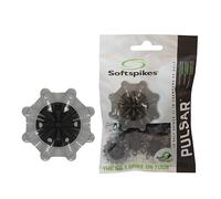 SOFTSPIKES, Pulsar Cleat (FTS 3.0), Grigio/Nero, Unisex-Adulto, Clamshell of 1 Set