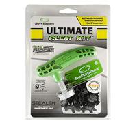 SOFTSPIKES PrideSports Stealth Ultimate Cleat Kit, 20 Count, Tacchetti, Grigio/Nero, (Pins)
