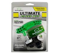 SOFTSPIKES Unisex Adult Translucent Grey Fast Twist 3.0 Pulsar Golf Cleats Ultimate Cleat Kit, Gray, One Size US