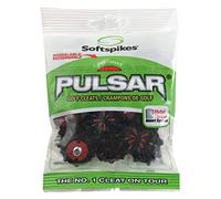 SOFTSPIKES Unisex Adulto Piccolo Metallo Pulsar Golf Tacchetti, Nero, Clamshell US