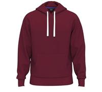 SoftSpun Felpe con cappuccio da uomo di prima qualità | 100% originale tinta unita da uomo pullover con cappuccio in pile di cotone per tutto l'anno, Borgogna / Porto, 3XL