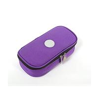 SOFTTO Mini frigoriferi Borsa refrigerante portatile for insulina Borsa termica for borsa termica Frigorifero Display da 4-24 gradi centigradi Per auto, viaggi(Purple)