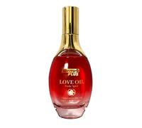 Softto+Plus - Olio d'amore Wild - Love Olio per capelli e pelle 3 in 1, anti-crespo, cura intensiva, lucentezza e idratazione, senza risciacquo, profumo di lunga durata