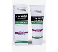 Softto+Plus Tea Tree Clay Mask Anti-acne - Maschera viso contro acne e impurità