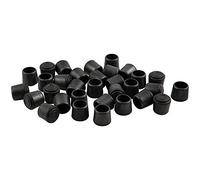 softtouch 2,5 cm gomma gamba punta di ricambio per protezione superficiale e smorzamento del rumore, nero (32)