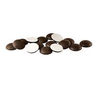 SOFTTOUCH 4735295N Cuscinetti autoadesivi per mobili in feltro per superfici dure e irregolari, marrone, 2,5 cm