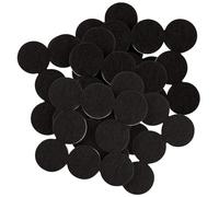 SOFTTOUCH 4799095N Heavy Duty 1 Inch Felt Furniture Pads to Protect Hardwood Floors from Scratches, Black, 48 Count