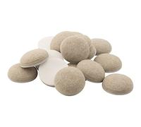 SoftTouch Premium antigraffio con cupola feltrini per pavimenti duri, auto-adesivo 2,5 cm rotonda (16 PC), 4715295N