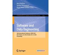 Software and Data Engineering: 34th International Conference, Sede 2025, New Orleans, La, USA, October 20-21, 2025, Proceedings
