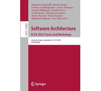Software Architecture. ECSA 2025 Tracks and Workshops: Limassol, Cyprus, September 15-19, 2025, Proceedings