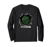 Software Developer Bug Monster It's A Feature Maglia a Manica