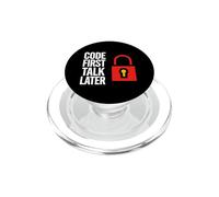 Software Developer Code First Talk Later PopSockets PopGrip per MagSafe