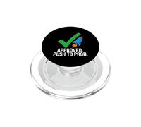 Software Developer Coding Approved Push To Prod PopSockets PopGrip per MagSafe
