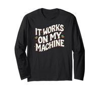 Software Developer It Works On My Machines Maglia a Manica