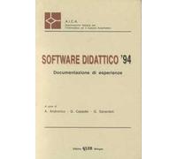 Software didattico '94. Documentazione di esperienze
