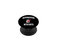 Software Engineer Code Review Approved With Nits PopSockets PopGrip Adesivo