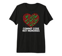 Software Engineer Commit Code Not Memories Maglietta Premium