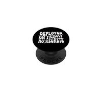 Software Engineer Deployed On Friday No Regrets PopSockets PopGrip Adesivo