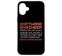 Software-Engineer Developer Debugger Coder Programmatore di codifica Custodia per iPhone 16 Plus