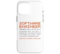 Software-Engineer Sviluppatore Definizione Programmazione Custodia per iPhone 16 Pro Max