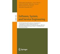 Software, System, and Service Engineering: S3E 2023 Topical Area, 24th Conference on Practical Aspects of and Solutions for Software Engineering, KKIO ... Poland, 17-20 September 2023, Revised: 499