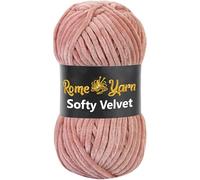 Softy Velvet Filato #5 Bulky, Chunky, lussuoso, ciniglia, morbido, soffice, spesso, peluche, per uncinetto, lavoro a maglia (939 polvere scura)