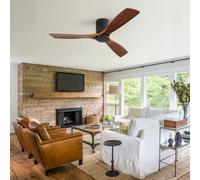 Sofucor Ventilatore da soffitto moderno da 52 pollici DC 6 velocità ad alta velocità del vento con telecomando