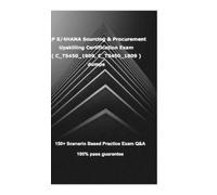 Sofyan F SAP S/4HANA Sourcing and Procurement Upskilling Cert (Copertina rigida)