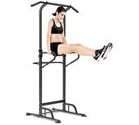 SogesGame Power Tower regolabile per trazioni, altezza regolabile, stazione di immersione multi-palestra, con base antiscivolo per allenamenti a casa e in ufficio