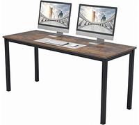 SogesGame Scrivania per computer, scrivania da 160 cm e postazioni di lavoro per casa, ufficio, scrivania ad angolo per studio, scrivania angolare in stile moderno e semplice, facile da montare