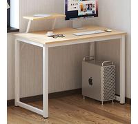 SogesHome Scrivania per computer piccolo tavolo da ufficio 100 cm scrivania con espositore per casa e ufficio