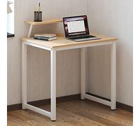 SogesHome Scrivania per computer piccolo tavolo da ufficio 80 cm scrivania con espositore per casa e ufficio