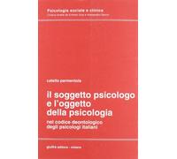 Soggetto psicologo e l'oggetto della