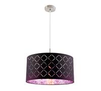Soggiorno camera da letto lampada telecomandata dimmerabile grigio argento in set incl. lampadine LED RGB