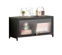 Soggiorno Organizzatore for scaffali in bambù da scrivania, con espositore for scaffali in plastica sospeso, for scaffale for ufficio, cucina domestica, sala lettura Moderna(L60xW32xH40 cm)