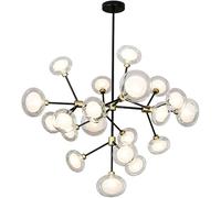 Soggiorno, sala da pranzo, lampadario Sputnik 12 luci, moderno illuminazione a sospensione, lampadario del lampadario a metà secolo luce del soffitto di ferro industriale per camera da letto, doppia,